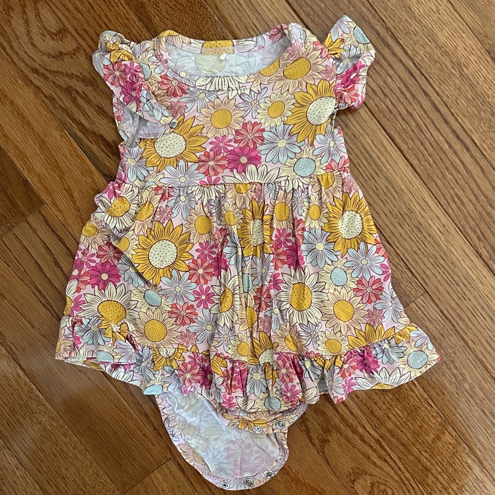 Posh Peanut baby dress 12-18mo.